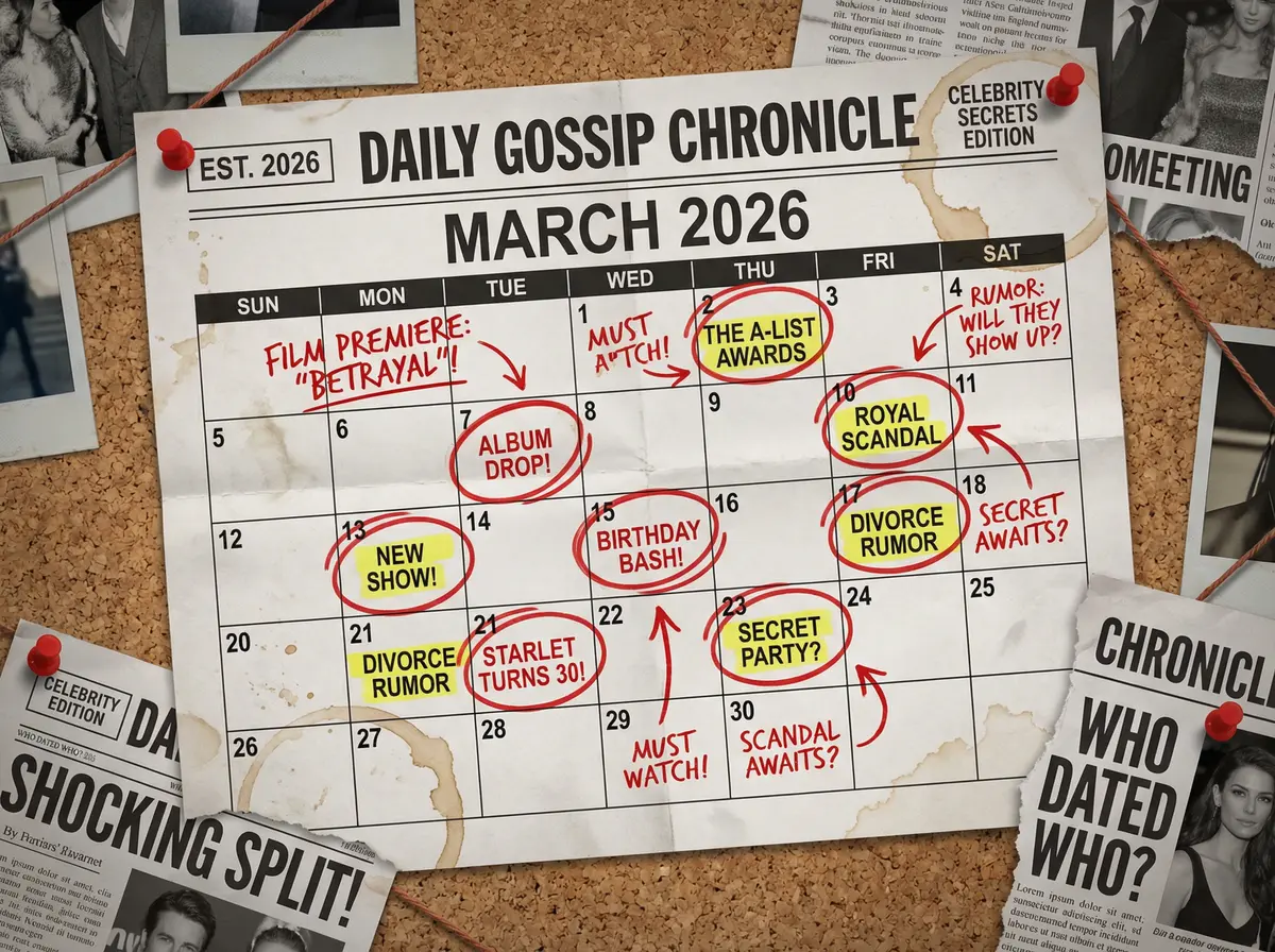 黑椒盖饭 2026年3月娱乐圈重要事件日历