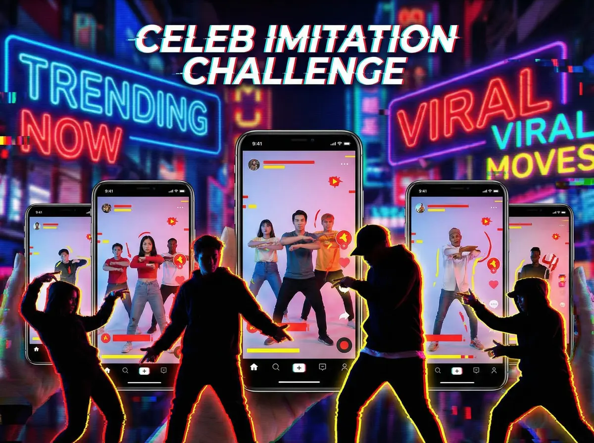 抖音风 - 黑椒盖饭 网红明星模仿秀